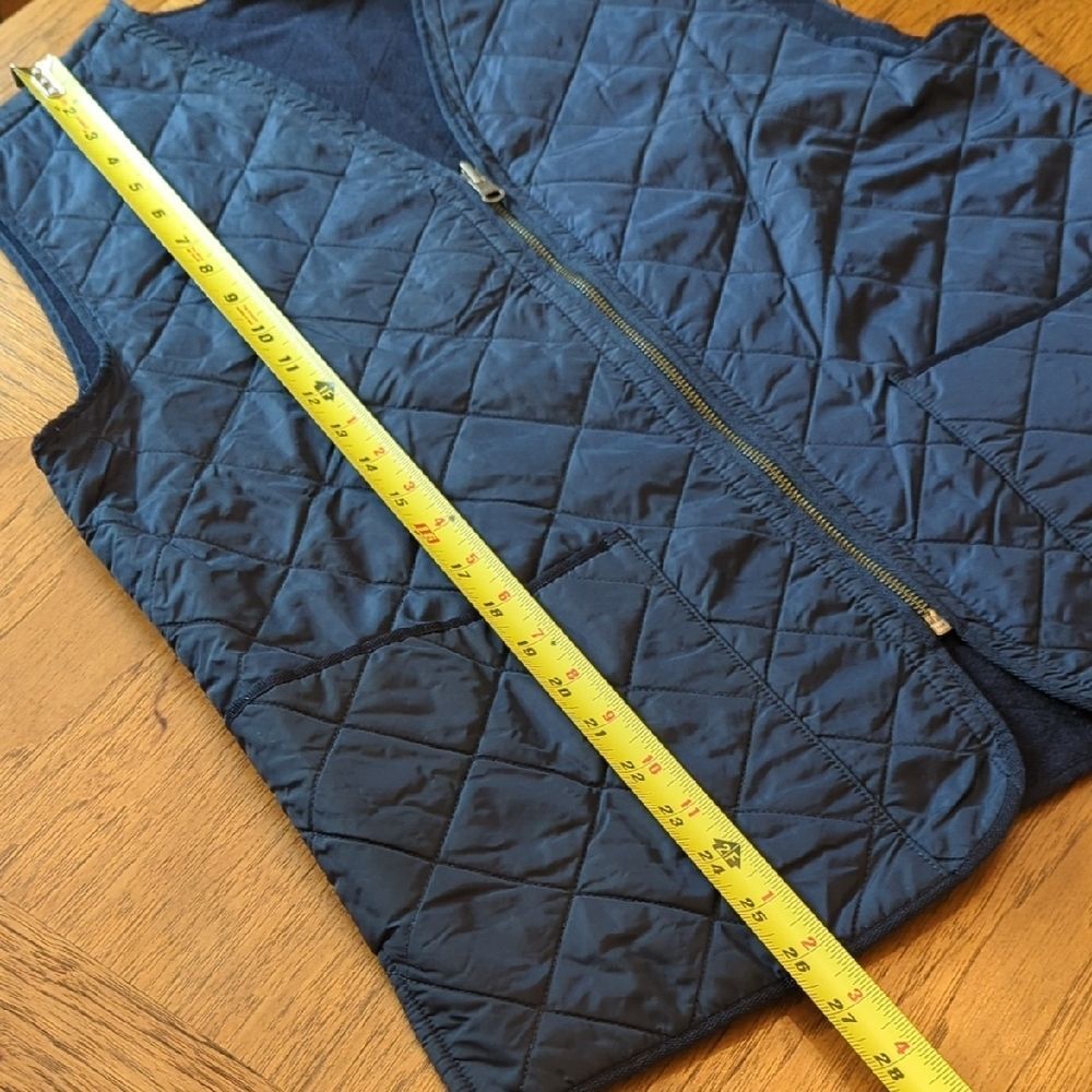 Brooks Brothers Men's Navy Quilted Wool Vest Or Coat Liner - Picture 7 of 8